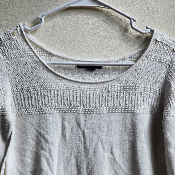 American Eagle Outfitters Cream Jersey Size Small - Picture 7 of 15